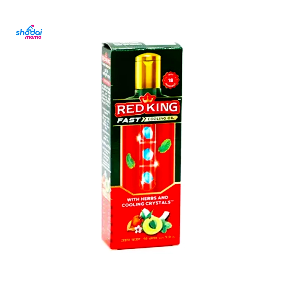 Red King Fast Cooling Hair Oil 100ml